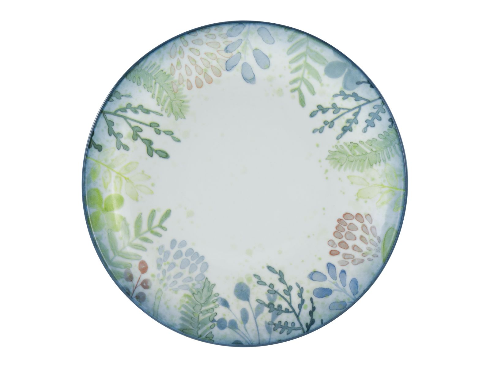 CreaTable Dessertteller Vintage Nature in Farbe Flower glänzend, Kunst, Porzellan, Töpferei, Teller, Mahlzeit