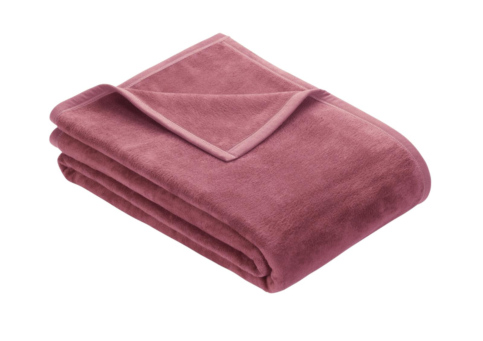 Uni-Decke Porto 150x200cm PORTO in Rosa / Pink Ibena Uni-Decke Porto 150x200cm PORTO 150x200cm in Fb. altrosa