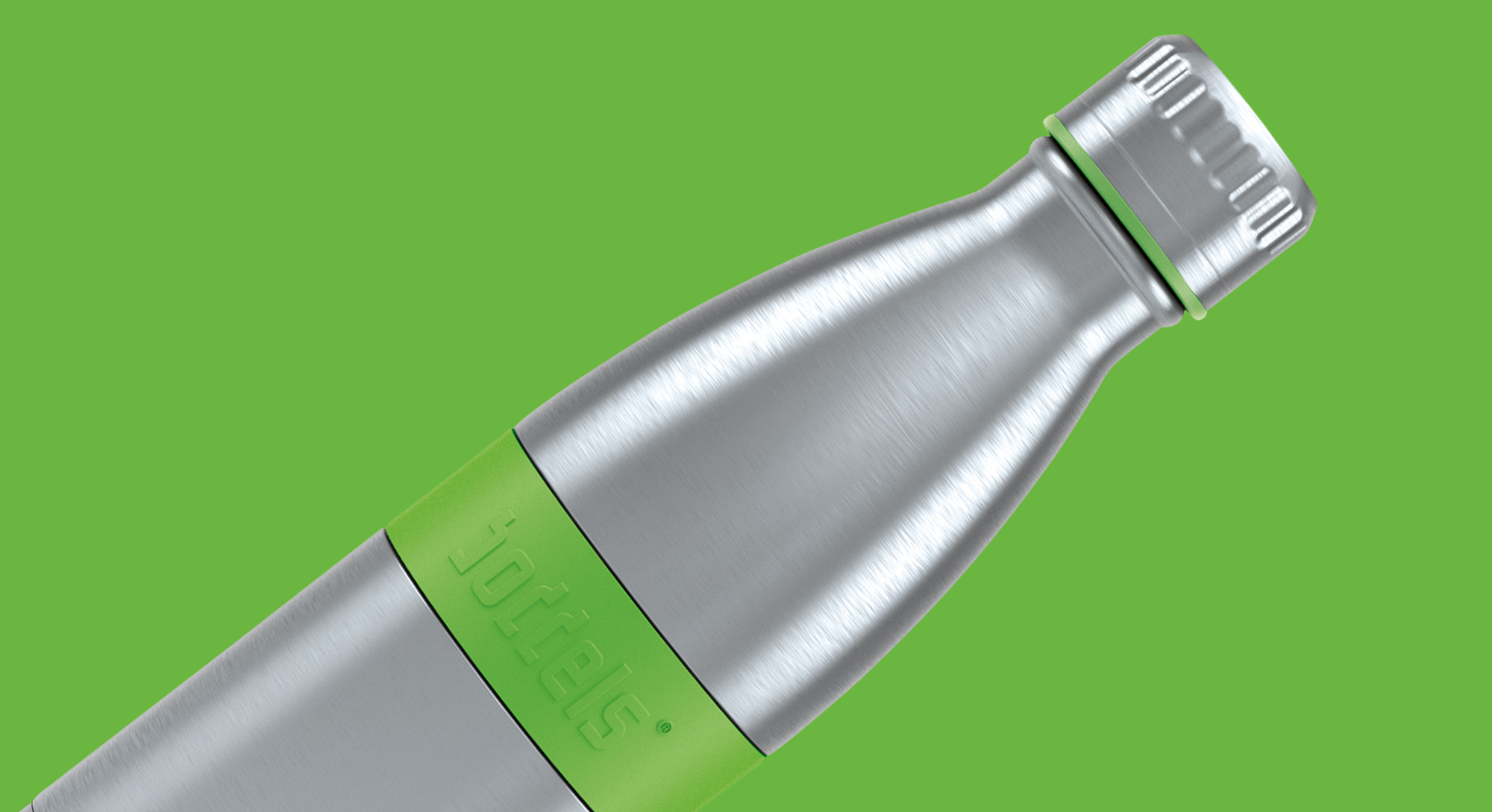 boddels Trinkflasche Twee 500ml in Apfelgrün