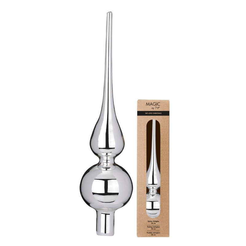 Spitze 26cm in Farbe Shiny Silver (1 Stück/Box), Sinken, Waschbeckenhahn