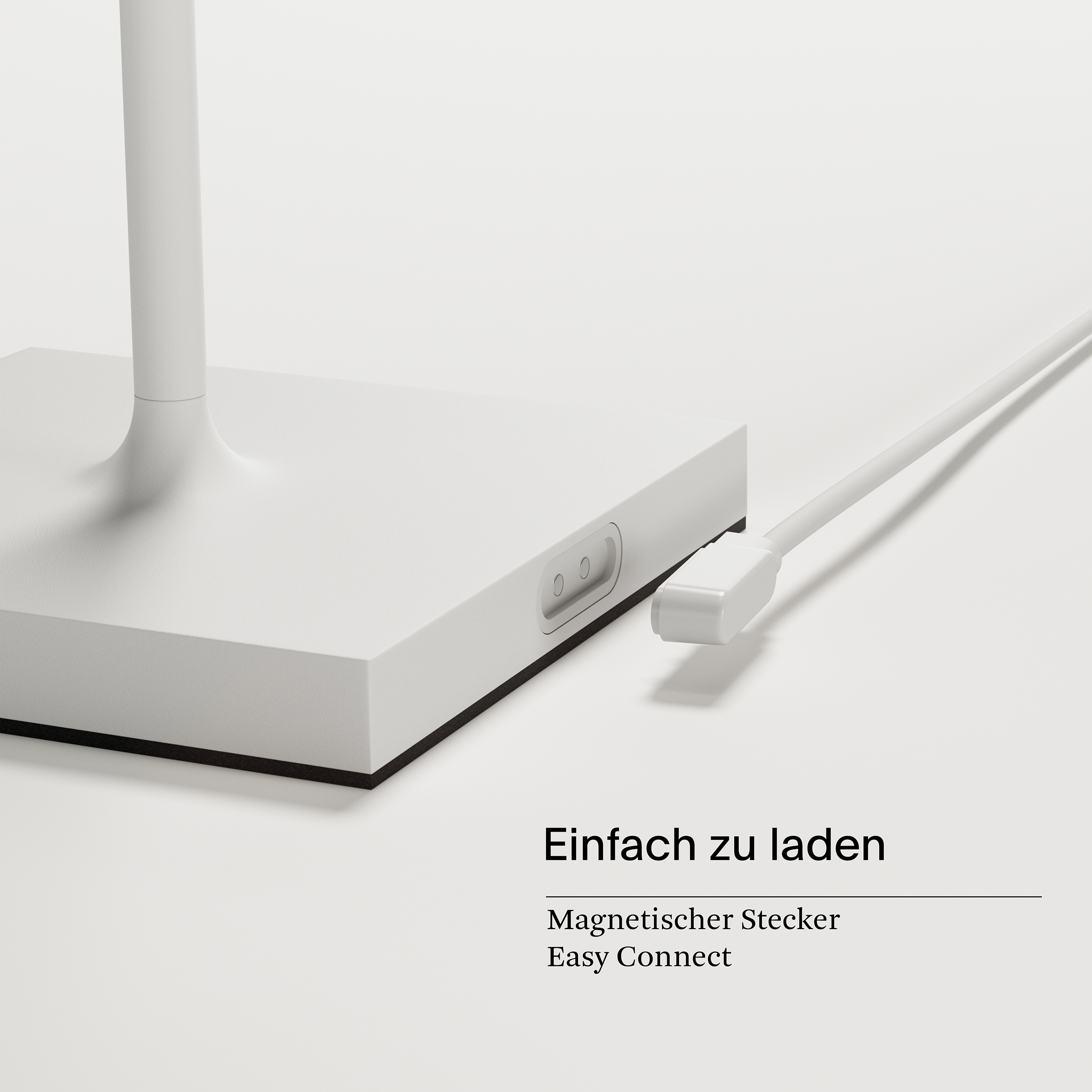 Sigor LED-Akku-Tischleuchte Nuindie in Farbe schneeweiß, dimmbar Sigor LED-Akku-Tischleuchte Nuindie in Farbe schneeweiß, dimmbar