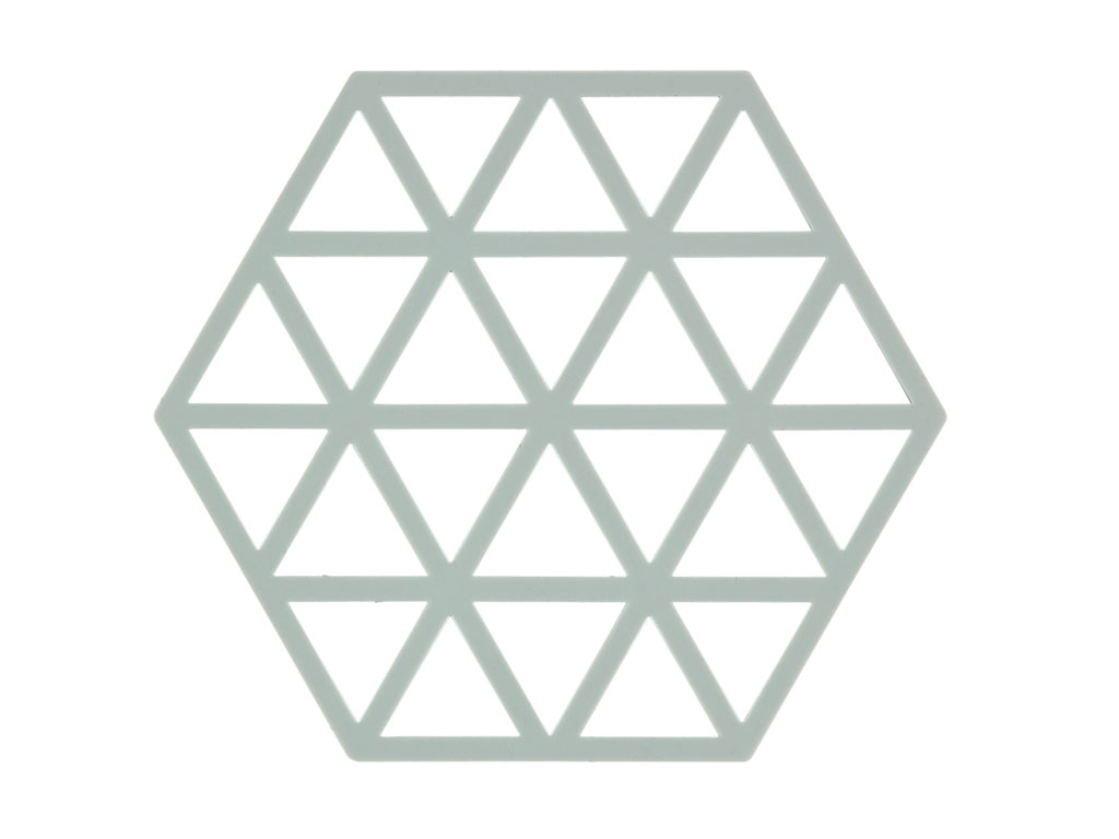 F&H Untersetzer TRIANGLES in Farbe Blau