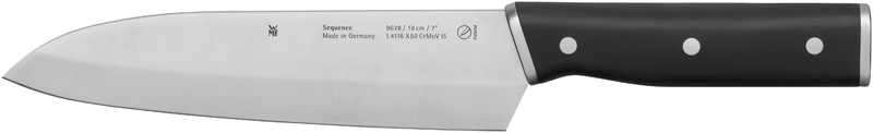 WMF Sequence Santoku-Messer 18 cm in Edelstahl/schwarz WMF Sequence Santoku-Messer 18 cm in Edelstahl/schwarz