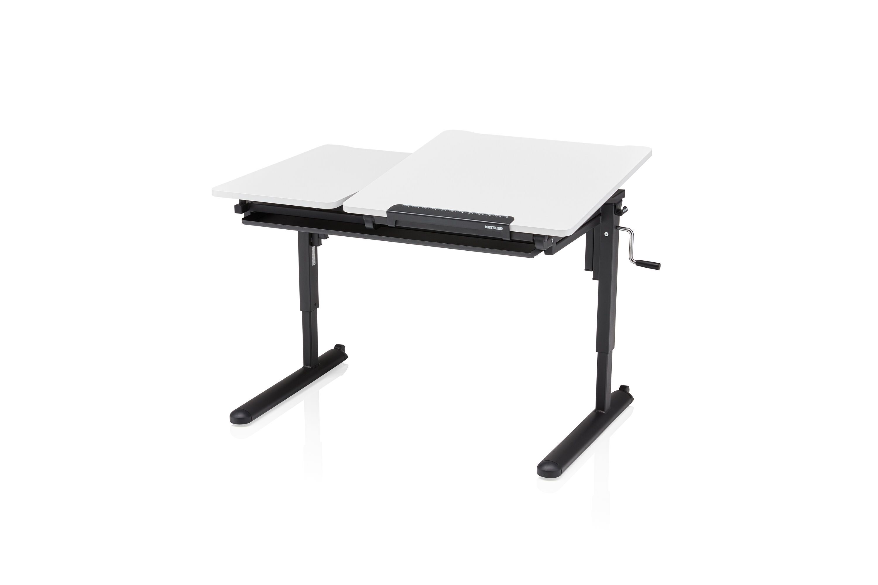 Kettler Schreibtisch STUDENT in Platte alpinweiss