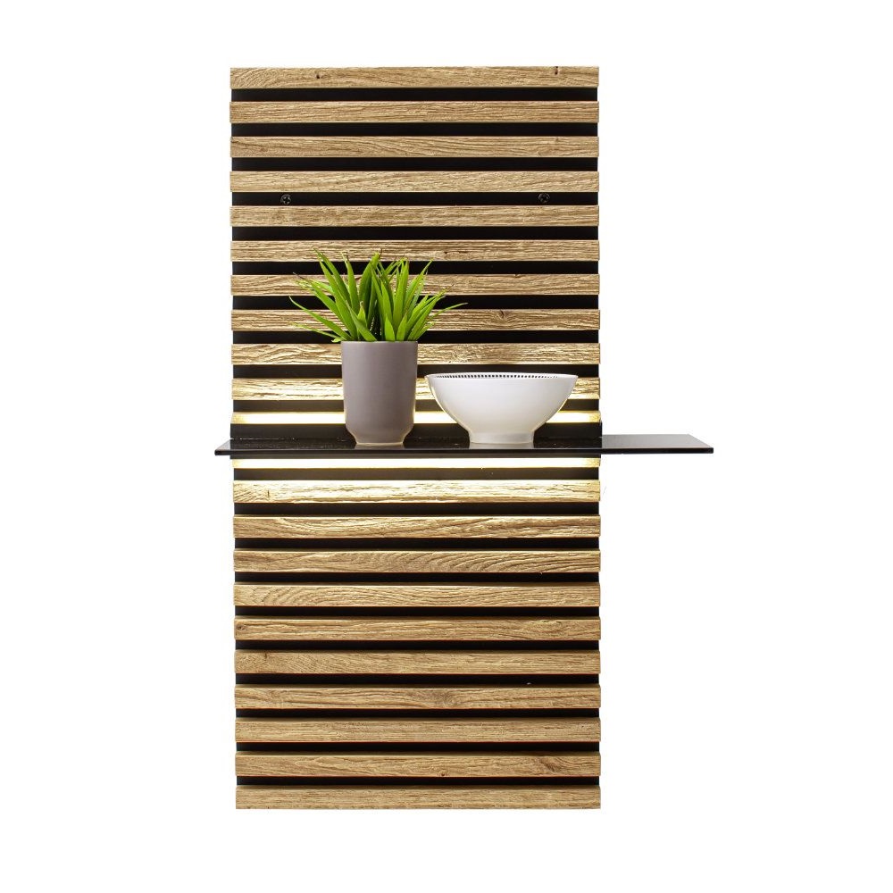 SCHÖNER WOHNEN-Kollektion Lamellenpaneel in Kerneiche natur SCHÖNER WOHNEN-Kollektion Lamellenpaneel in Kerneiche natur