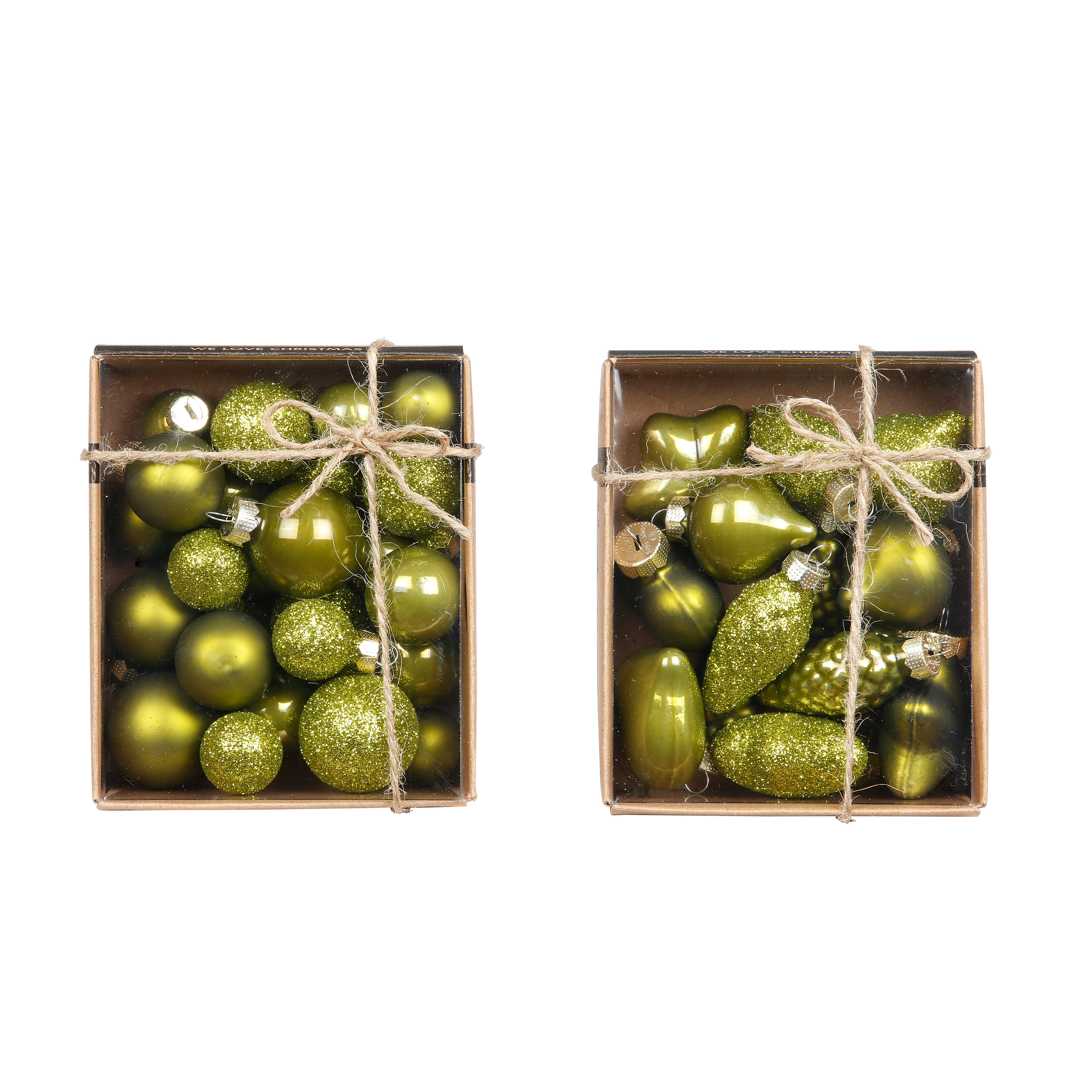 Kugeln und Formen 2-3 cm 0cm in Farbe Green Olives ()