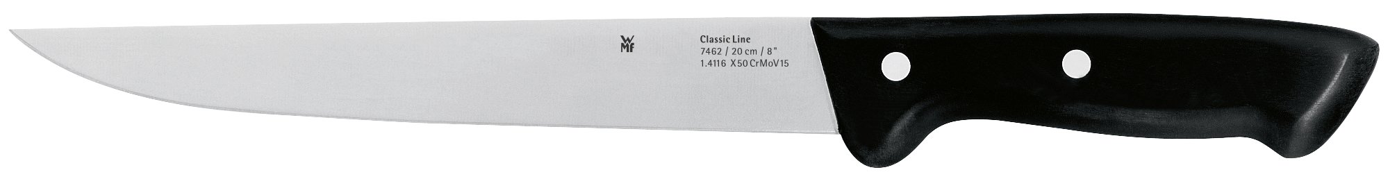 WMF Classic Line Fleischmesser, 20 cm in schwarz WMF Classic Line Fleischmesser, 20 cm in schwarz