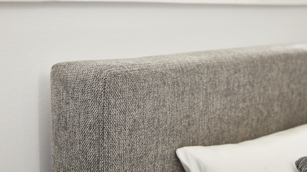 Comfortmaster Boxspringbett 3-Sterne ca. 180 x 200 cm in Stoff grau