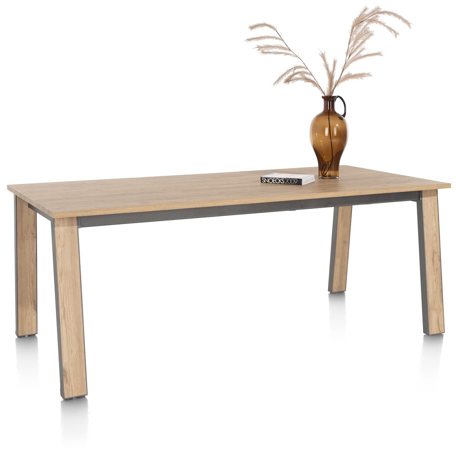 Henders & Hazel Ausziehtisch DELMONTE ca. B120 H77 T150 cm in Eiche natur
