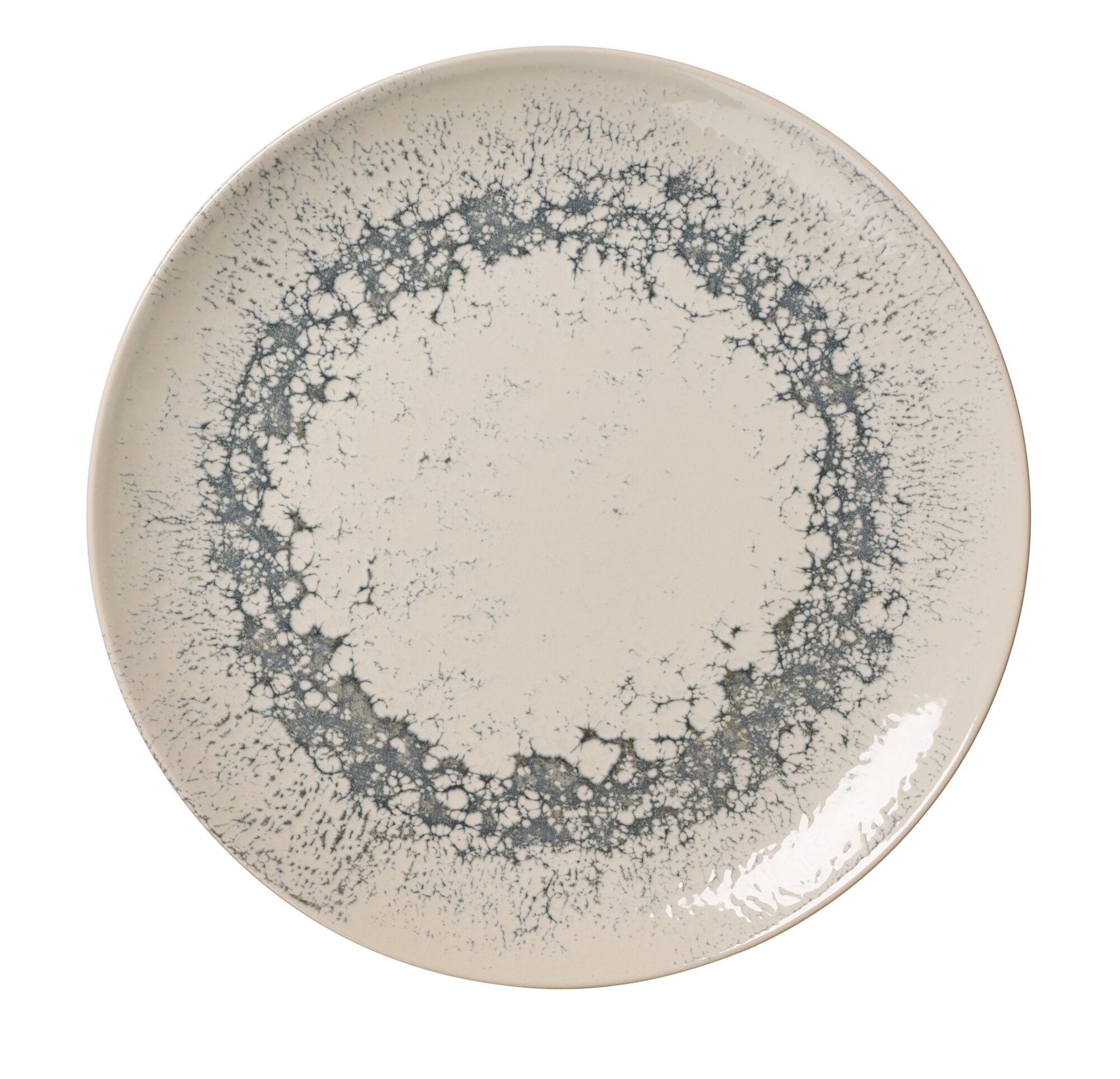 Ritzenhoff & Breker Speiseteller 0cm CECINA aus Steinzeug grau