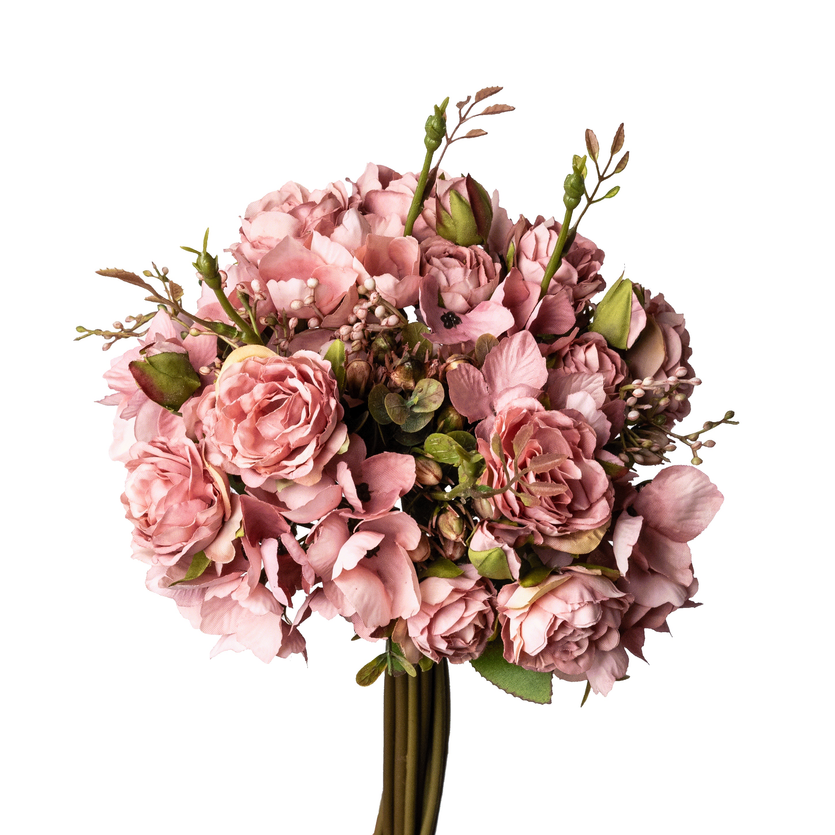Flower Manufaktur Rosenbund ca. 33cm in Farbe Hellrosa