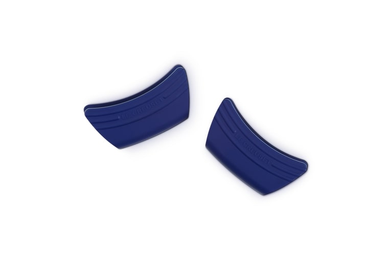 Le Creuset Silikon-Griffschutz 2er-Set in Farbe Azure Le Creuset Silikon-Griffschutz Azure 2er-Set