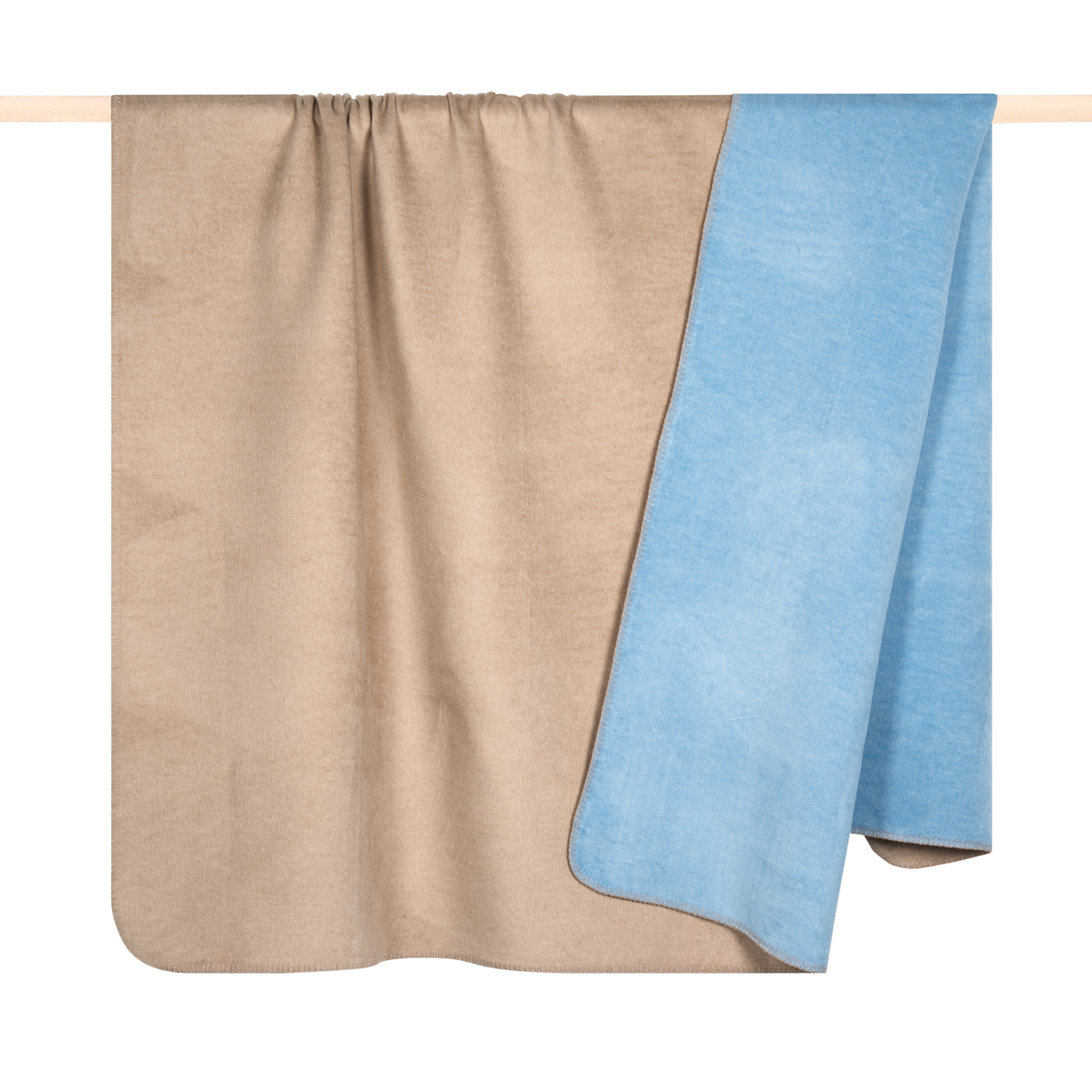 Pad Home Design Decke 150 x 200 cm HOBART ca. 150x200 cm in sand-blue Pad Home Design Decke 150 x 200 cm HOBART ca. 150x200 cm in sand-blue