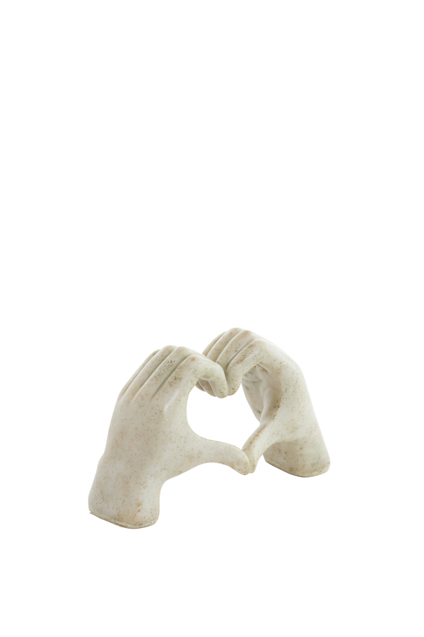 Light & Living Ornament HANDS in Farbe taupe grey, Bekleidung, Handschuh