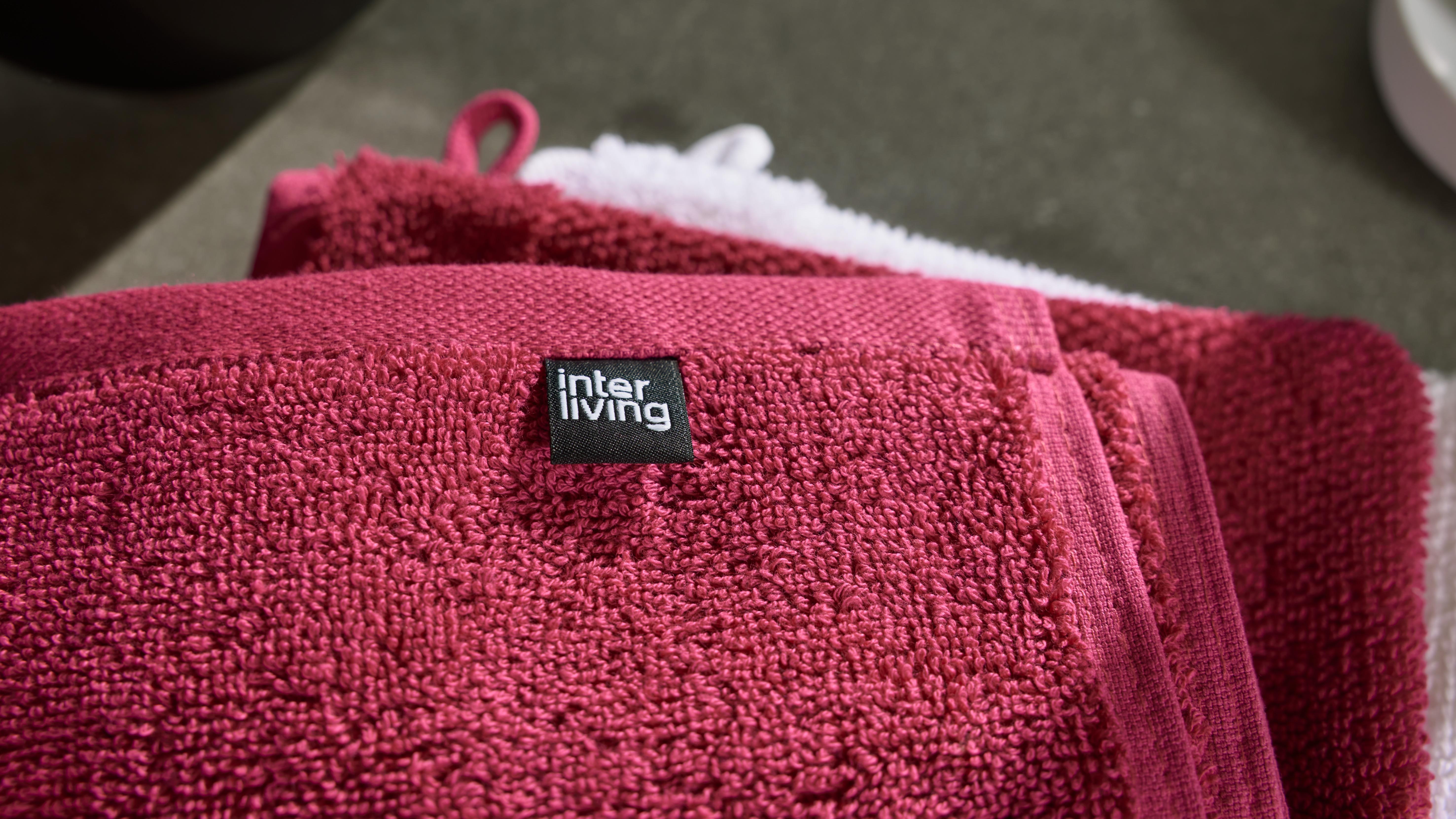 Interliving Handtuch IL-9108 ca. 110x60cm in Farbe Pink