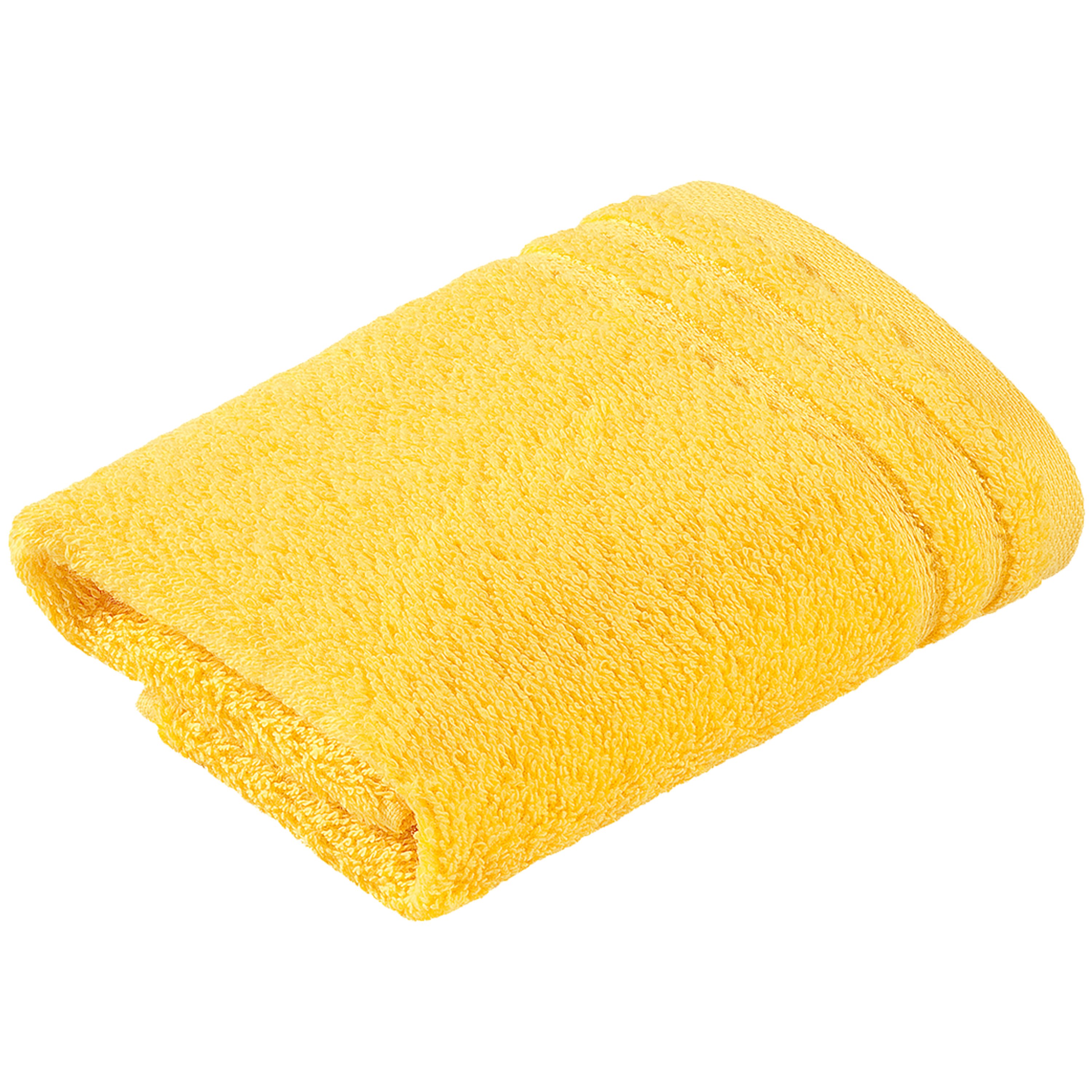 Vossen Seiftuch Calypso Feeling ca. 30x30cm in Farbe sunflower Vossen Seiftuch Calypso Feeling ca. 30x30cm in Farbe sunflower