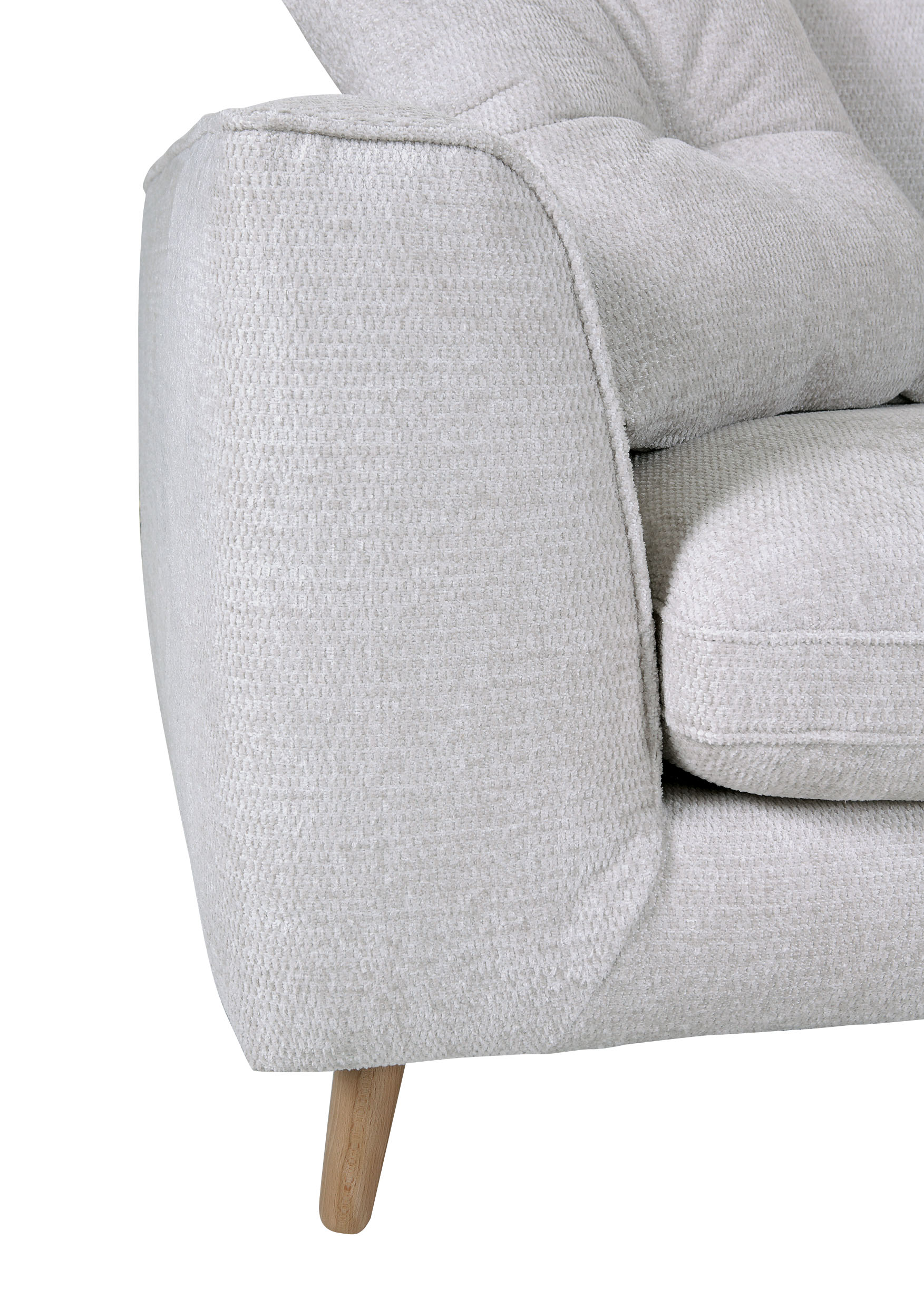 Gutmann Megasofa XL CARPINO ca.B306 H71/50 T143 cm in Stoff 399/75 creme
