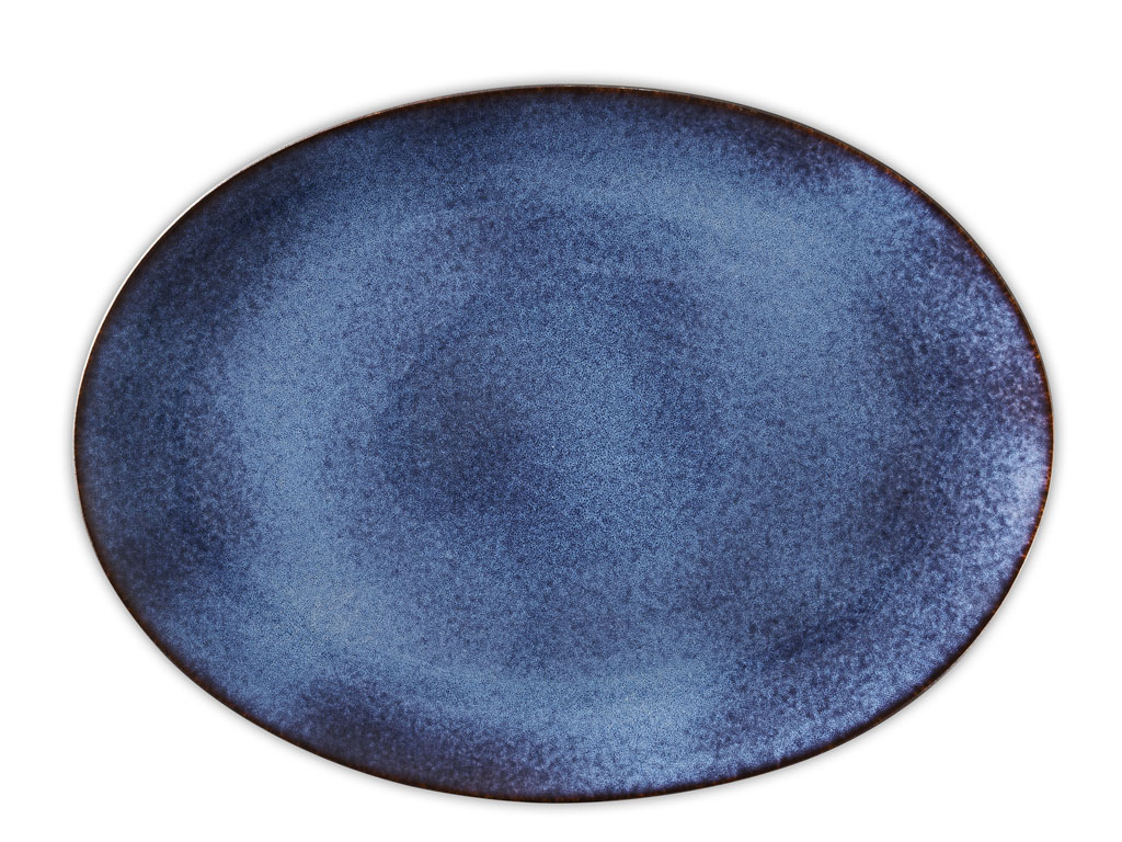 BITZ Platte in Farbe schwarz/dunkelblau