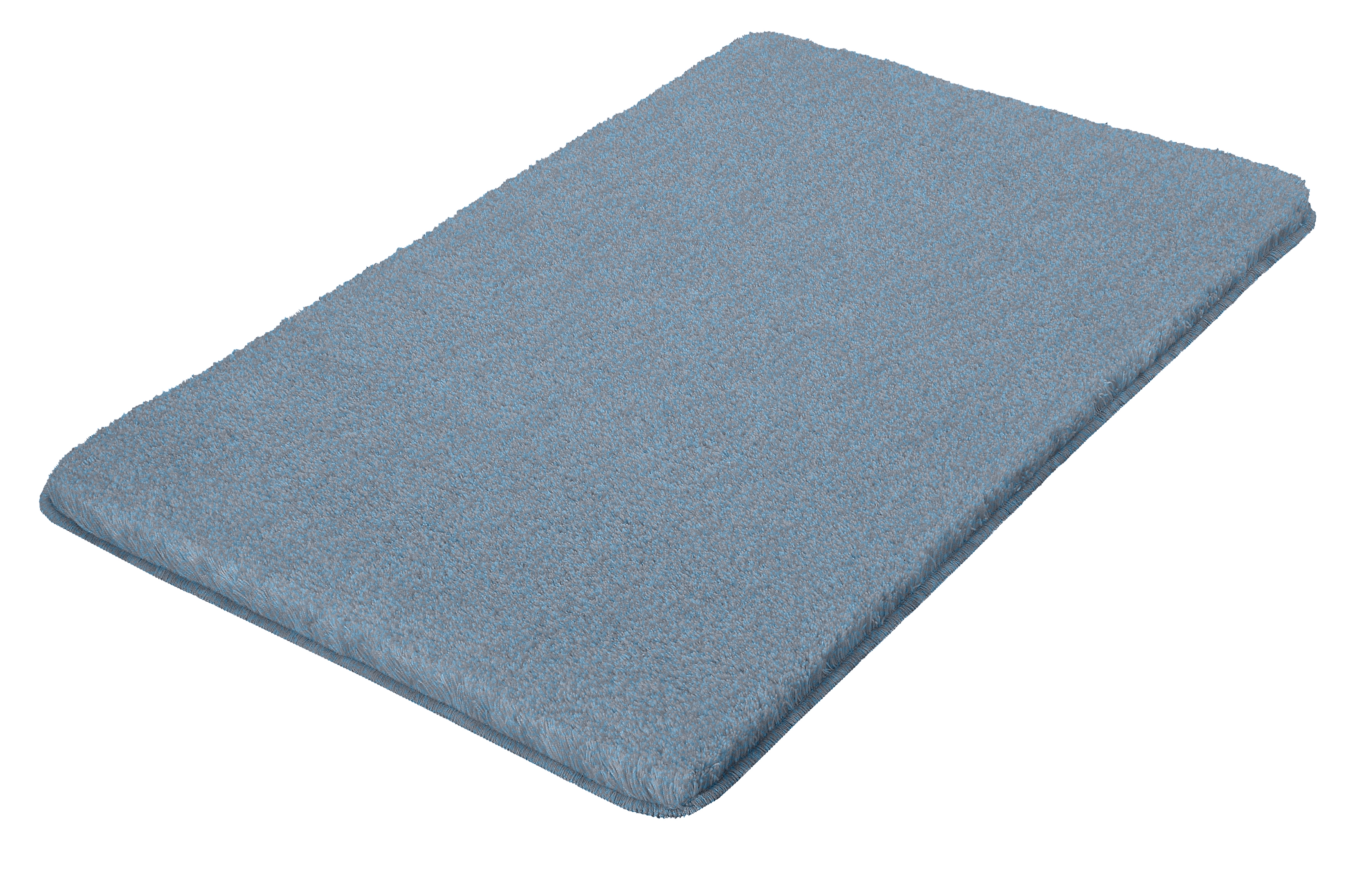 Kleine Wolke Badteppich RELAX ca. 60x100cm in Farbe Stahlblau