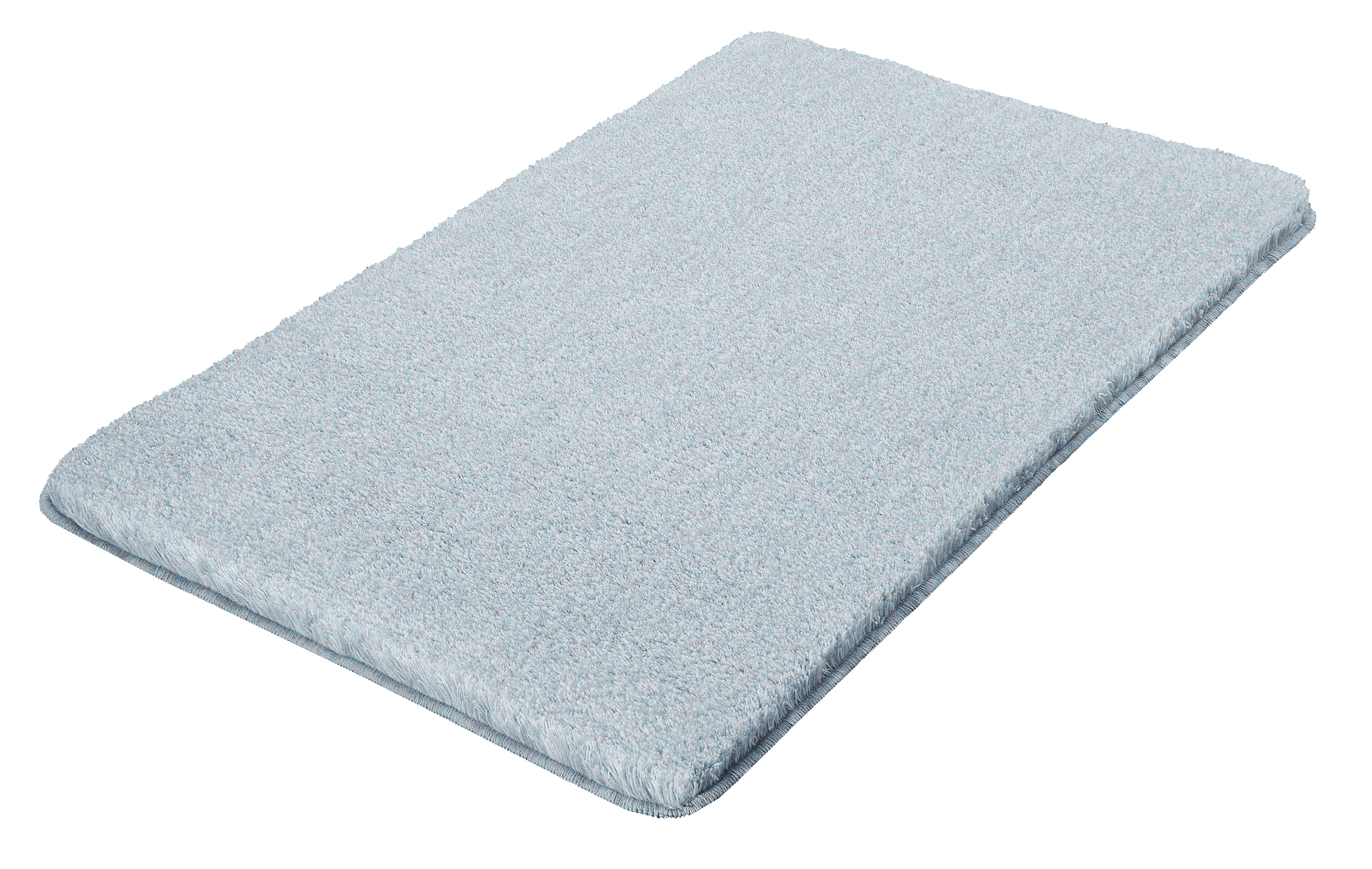 Kleine Wolke Badteppich RELAX ca. 60x100cm in Farbe Stahlblau, Socken?, Power?, But wait