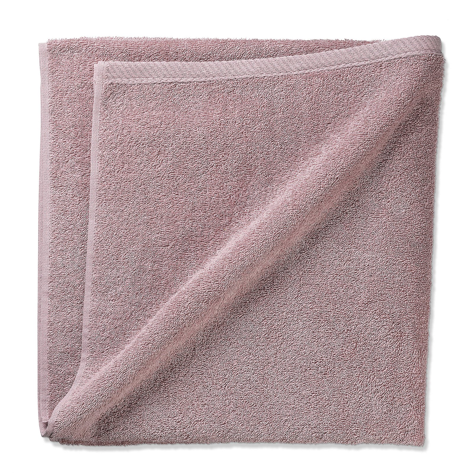 Kela Duschtuch LADESSA in Farbe Altrosa, Tuch, Handtuch, Badeläufer, Frottee, Rosa, Handtuch, Badewannentuch, Rosa, Struktur, Weich