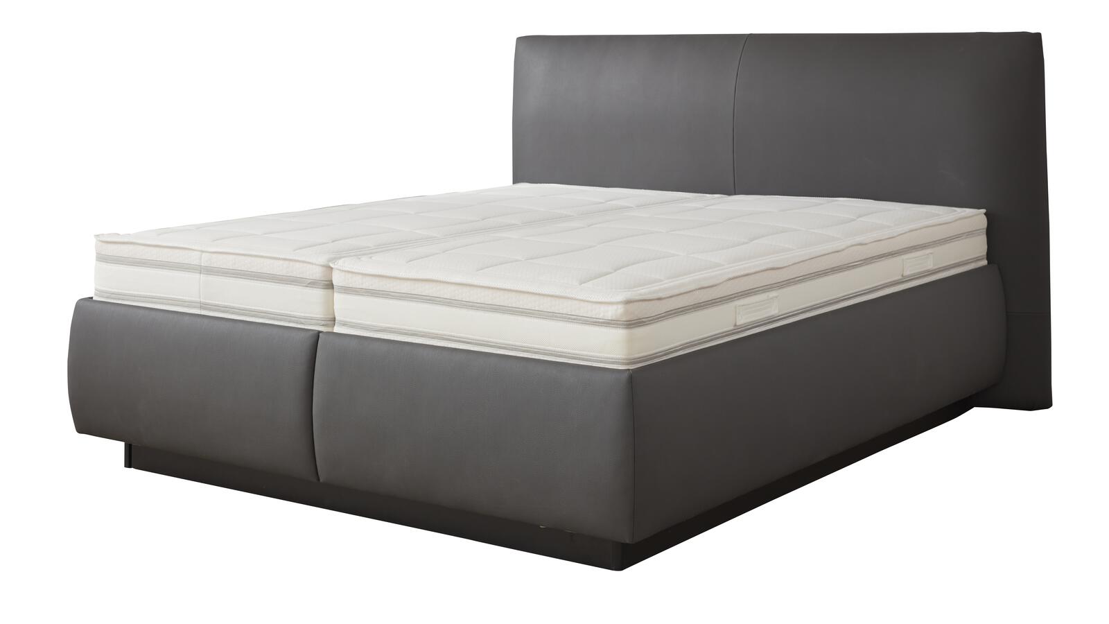 Comfortmaster Polsterbett OC-PB21005 ca. 180 x 200 cm in Stoff Santiago grau