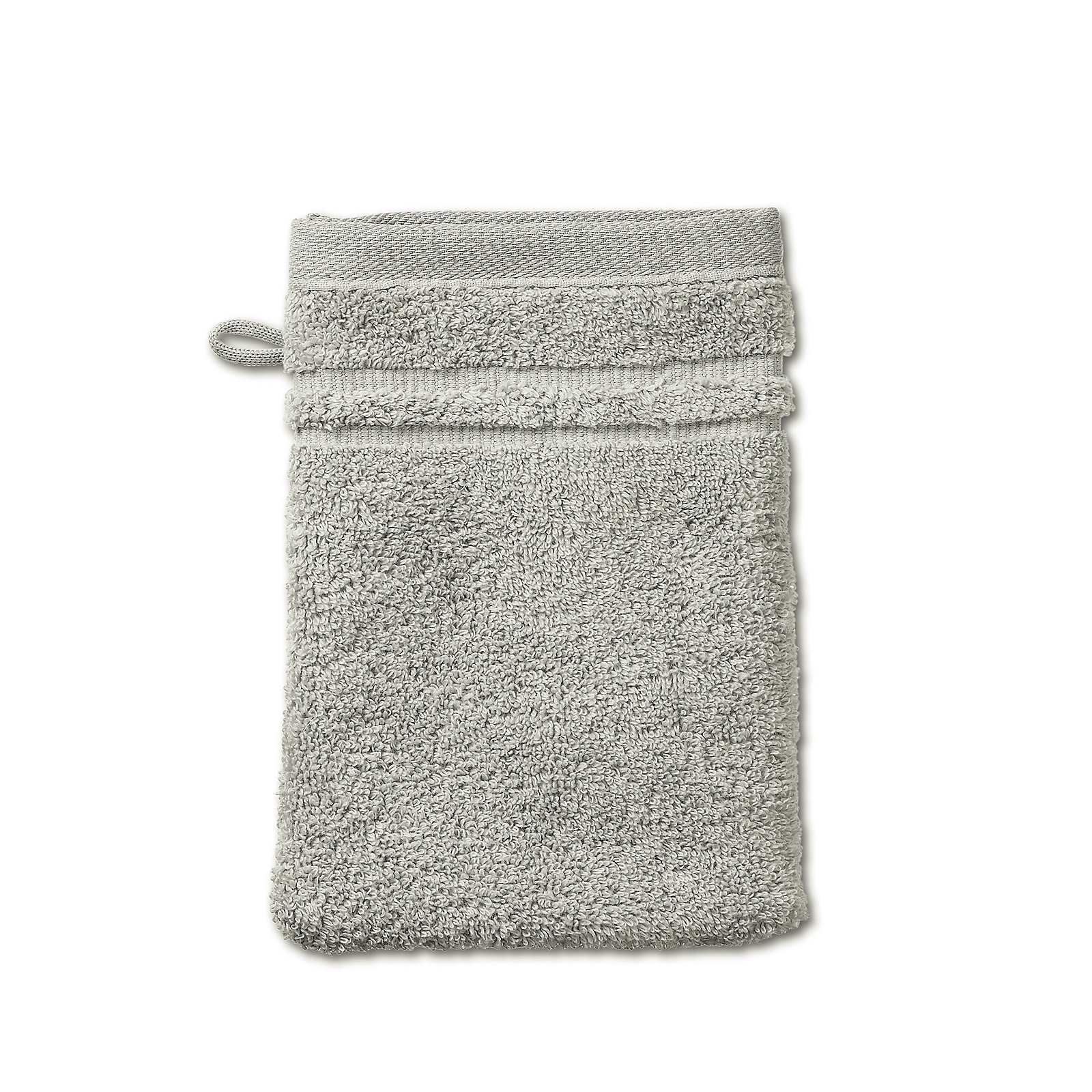 Keck & Lang Waschhandschuh in Felsgrau