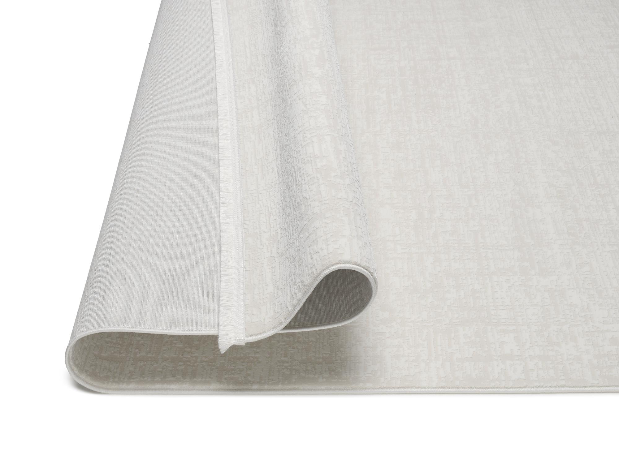 Interliving Designer Teppich IL L-8900 in 686 creme, Teppich, Rug, Läufer, Textil, Musterloser Weiss