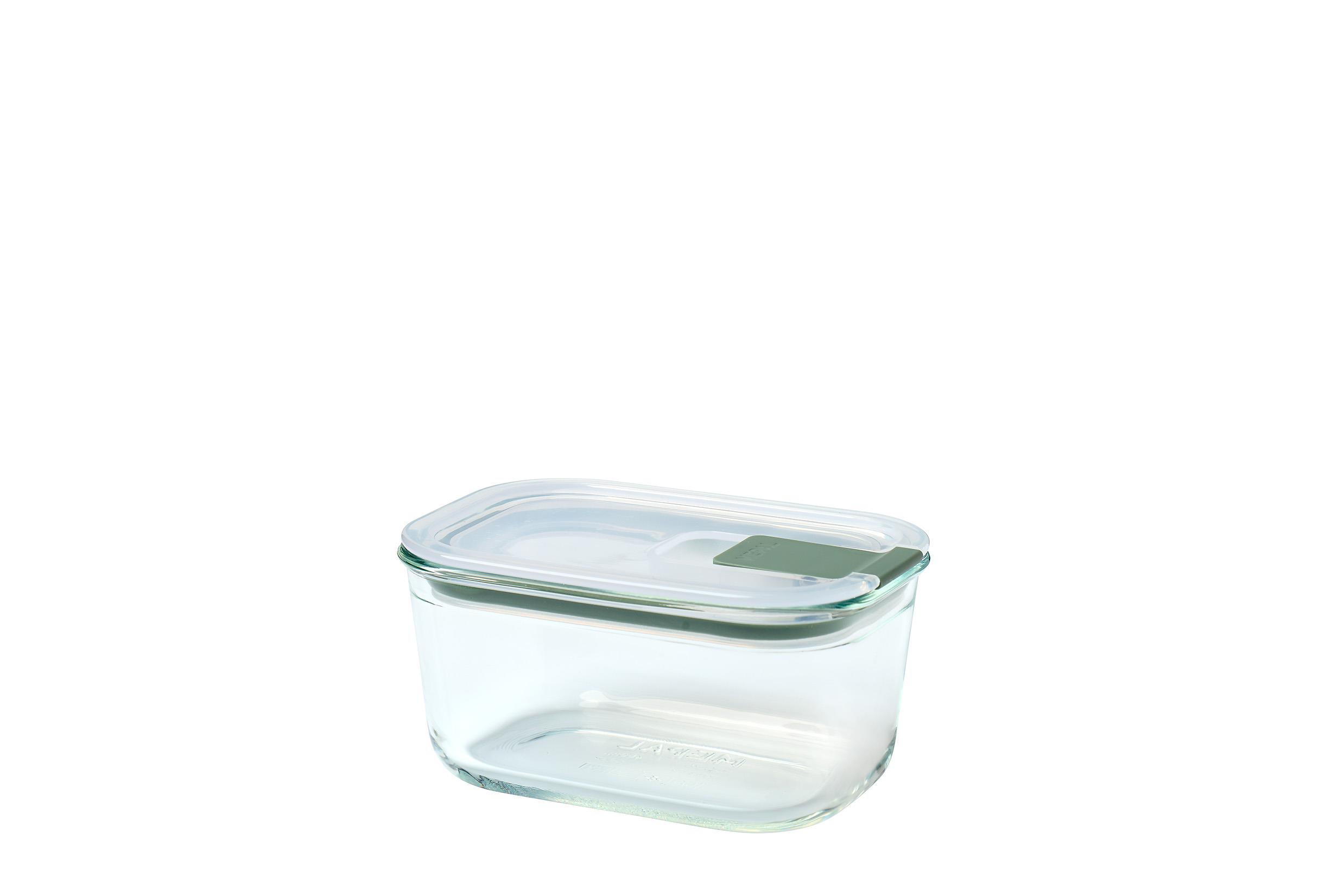 Mepal Glas Frischhaltedose Easyclip EASYCLIP ca. B13,9 H7 T9,9 cm in Nordic Sage Mepal Glas Frischhaltedose Easyclip EASYCLIP ca. B13,9 H7 T9,9 cm in Nordic Sage, Glasbehälter, Lebensmittelaufbewahrung, rechteckig, dicht, klareres Glas