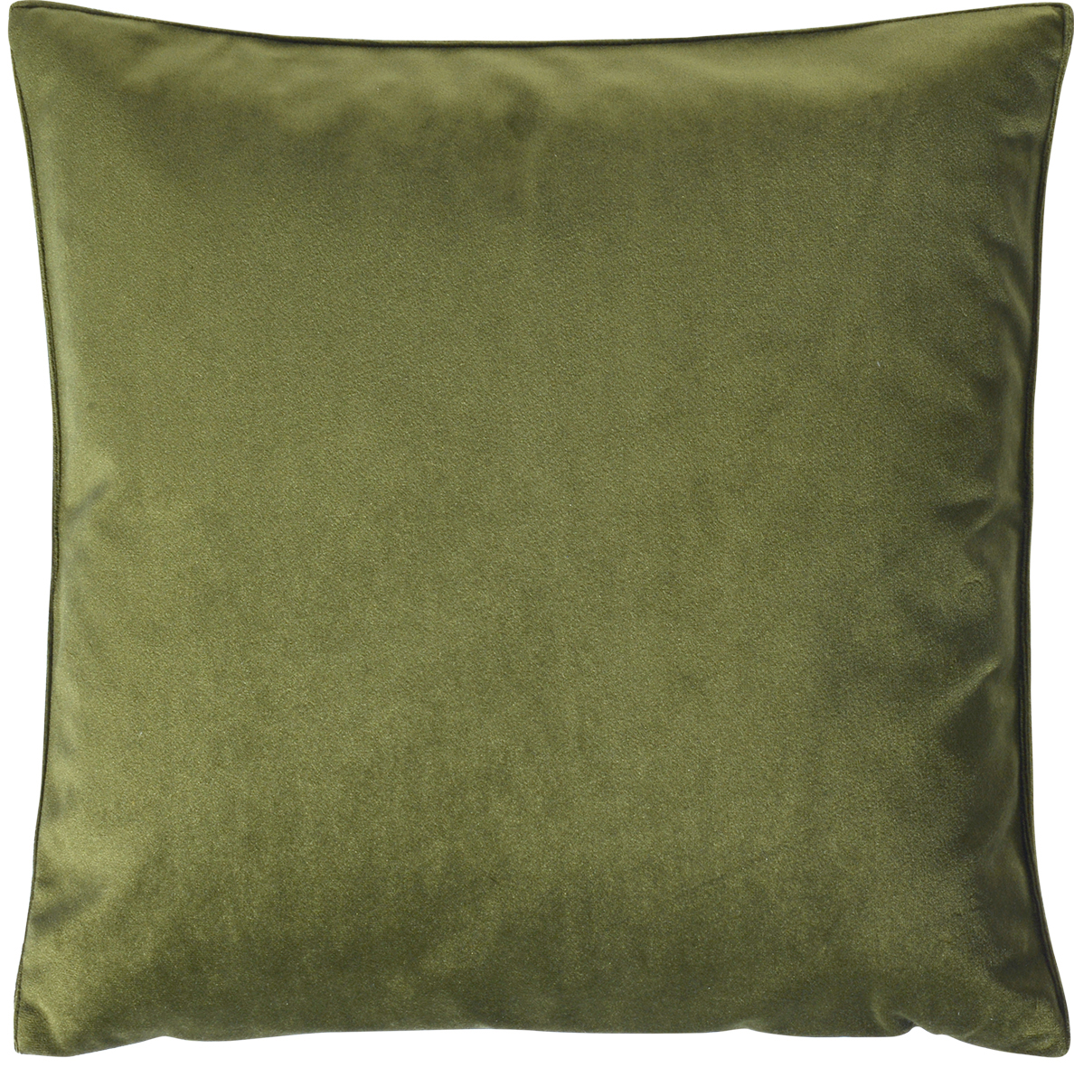Sander Kissenhülle PRINCE ca. 40x40cm in Farbe olive, kissen, pillow, Samt, grün, Kissenbezug