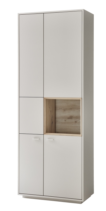 Vitrine CORUNA in Weiß Vitrine CORUNA in Weiß, Schrank, Hängeschrank?, Vorratsschrank, Regal