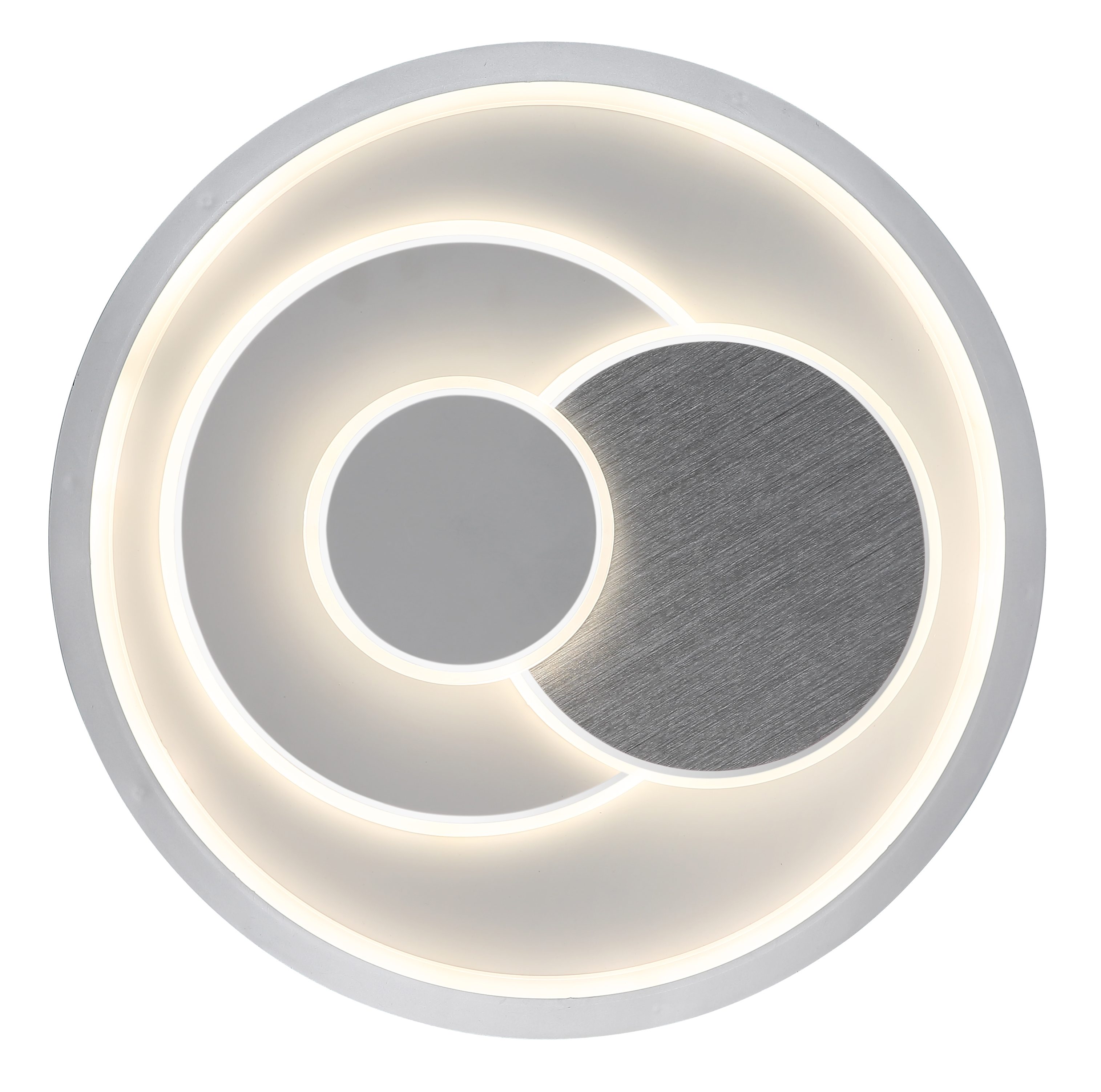 LED-Deckenleuchte in Fb. Weiß Matt, decke, lampe, deckenspot, rund, ambiente licht