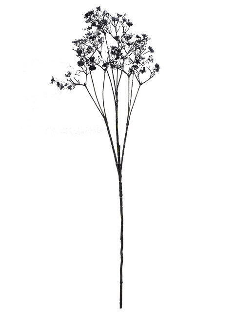 Flower Manufaktur Gypsophilia ca. 70cm in Farbe Schwarz/Silber