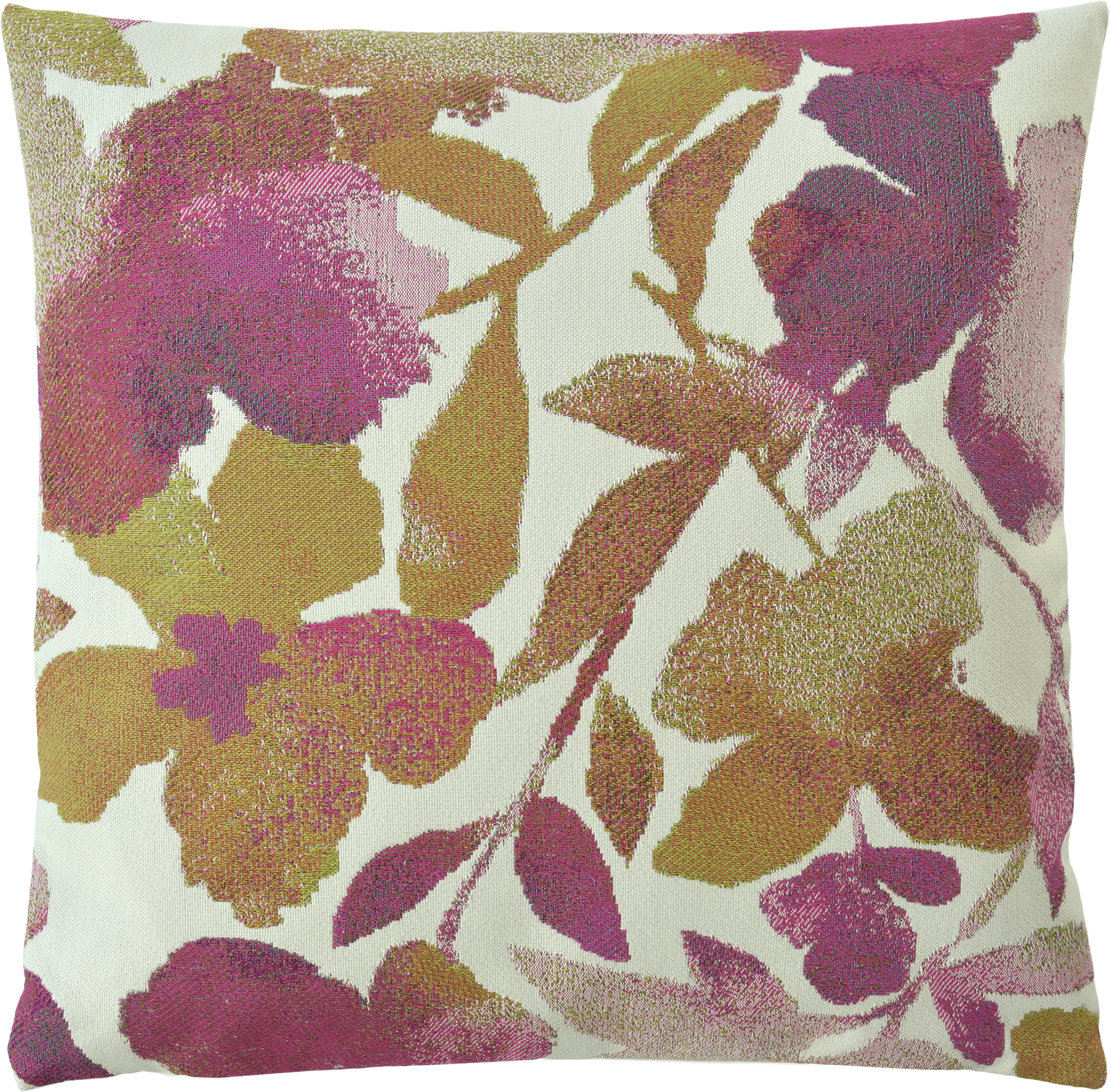 Sander Kissenhülle BELLAGIO ca. 50x50cm in Farbe pink, Kissen, Pillow, Florales Muster, Kissenbezug, Gemustert