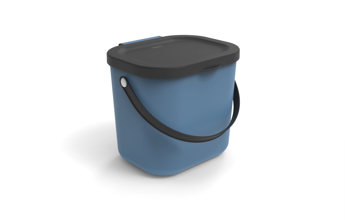 Rotho Recycling Müllsystem ALBULA in Farbe Horizon Blue