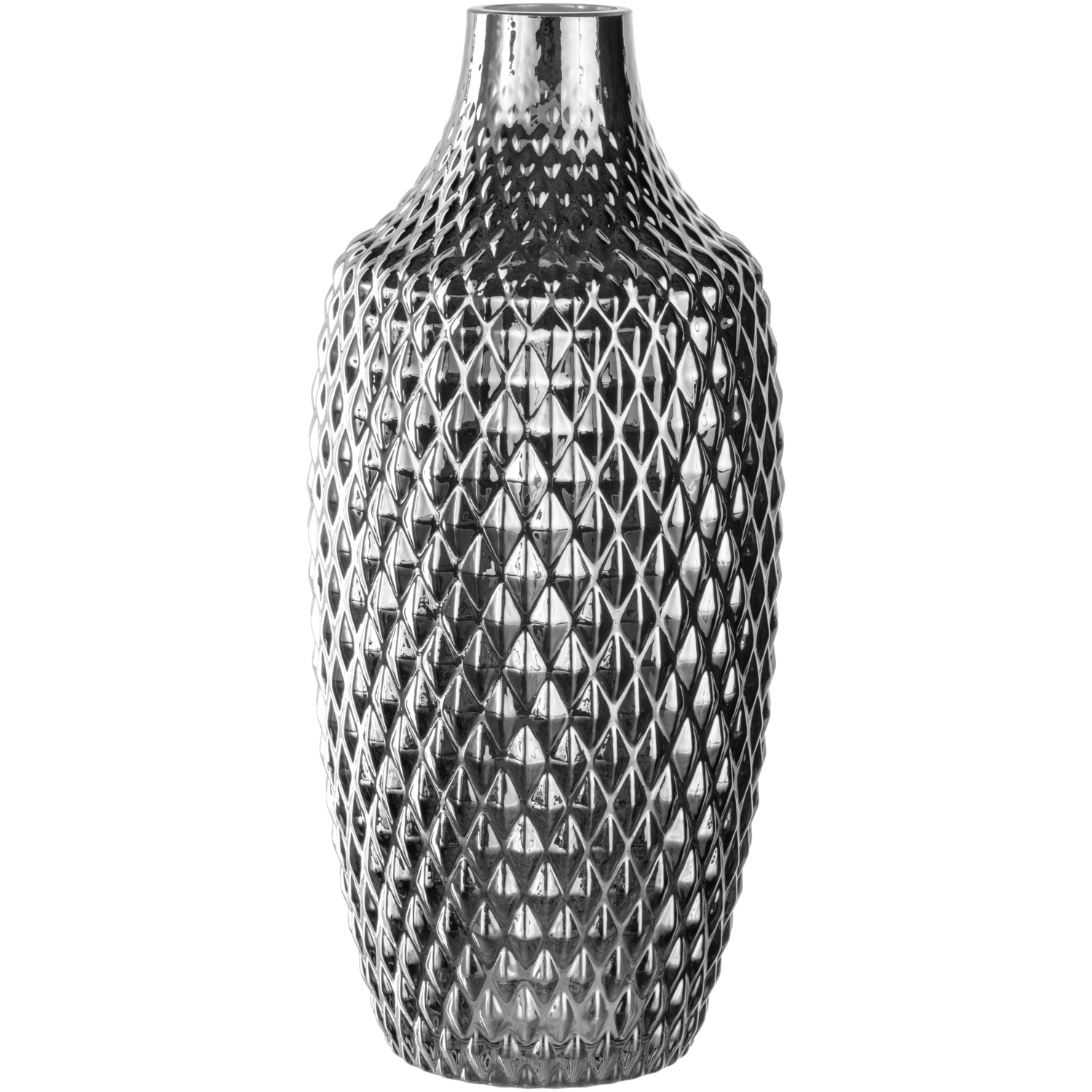 Leonardo Vase 30 chrom PALAZZO PALAZZO ca. B12 H30 T12 cm in 