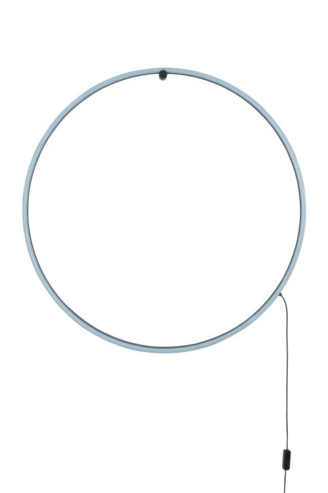 Global Technics LED-Wandleuchte SCOPELLO 1-flammig in Farbe schwarz, Ring, Lampe, LED-Ring, Licht, Kreis