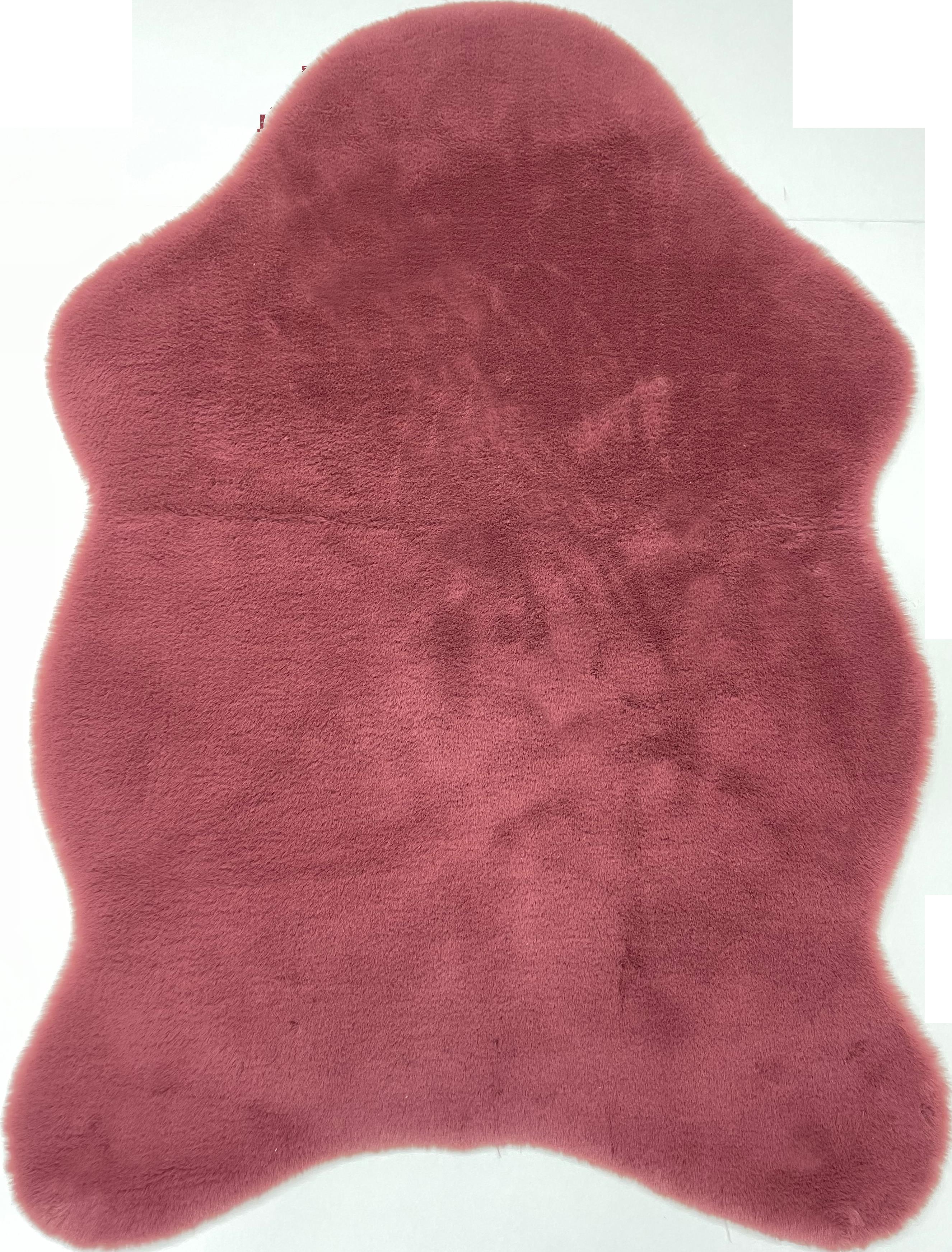 Golze & Söhne Teppich Elda ca. 55x80cm in Farbe bordeaux, Dekoration für Zuhause, Teppich