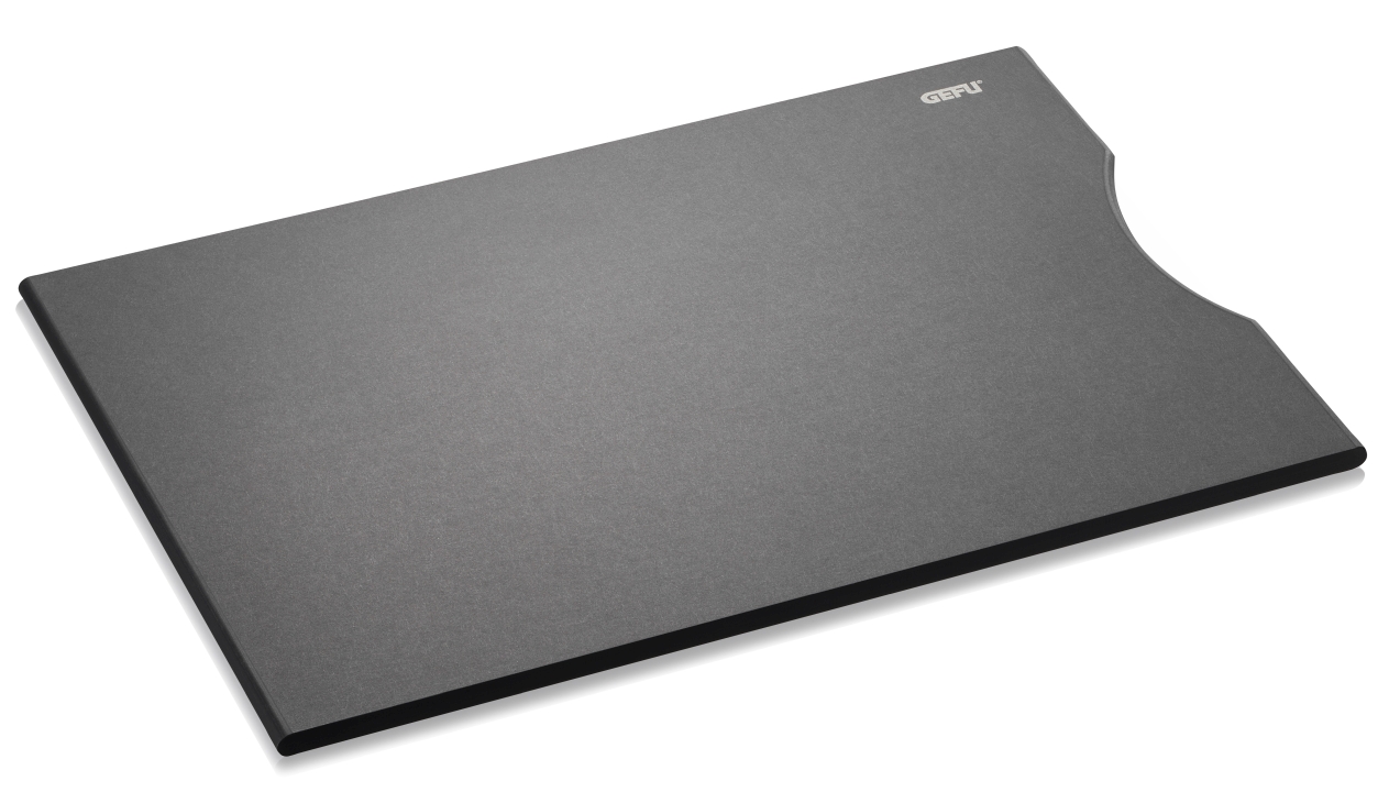 GEFU Schneidebrett SLIZE ca. B30 H0,7 T20 cm in schwarz, klein