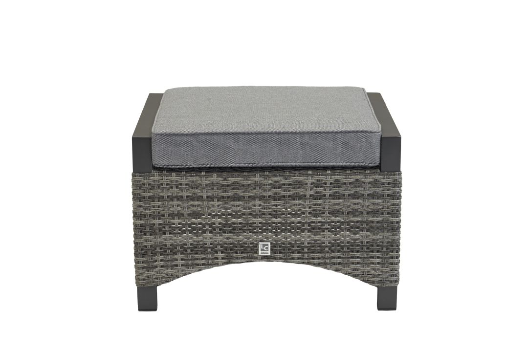 L.C. Wholesaler Living-Hocker KERAMO-VIVERA in Farbe Anthrazit Living-Hocker, Moebel, Osmanisch