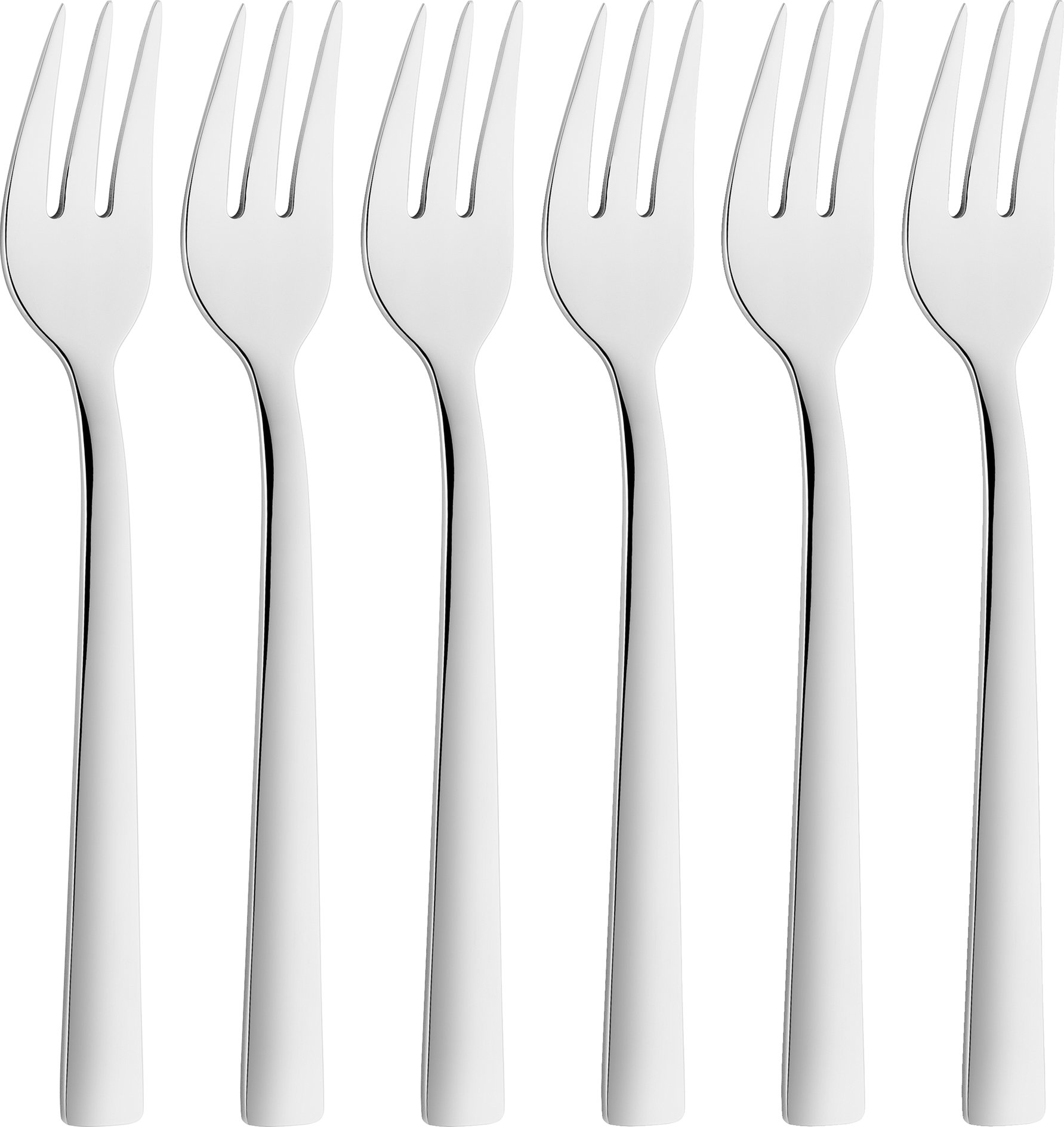 Zwilling Kuchengabelset DINNER 6-teilig in Farbe 18/10 Edelstahl
