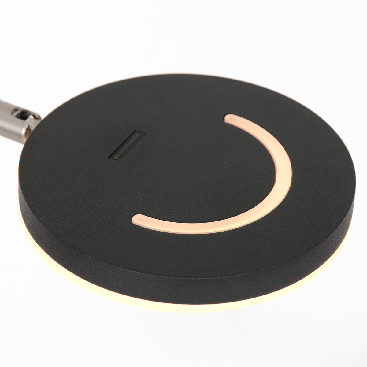 Steinhauer LED-Stehleseleuchte SOLEIL 1-flammig in Farbe Schwarz/Weiß