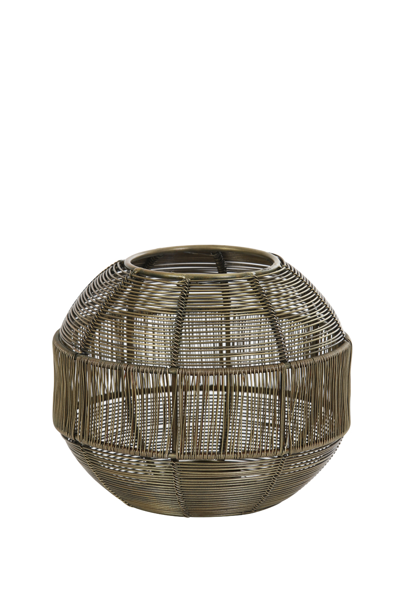 Light & Living Windlicht PILKA 17x14cm in antik bronze