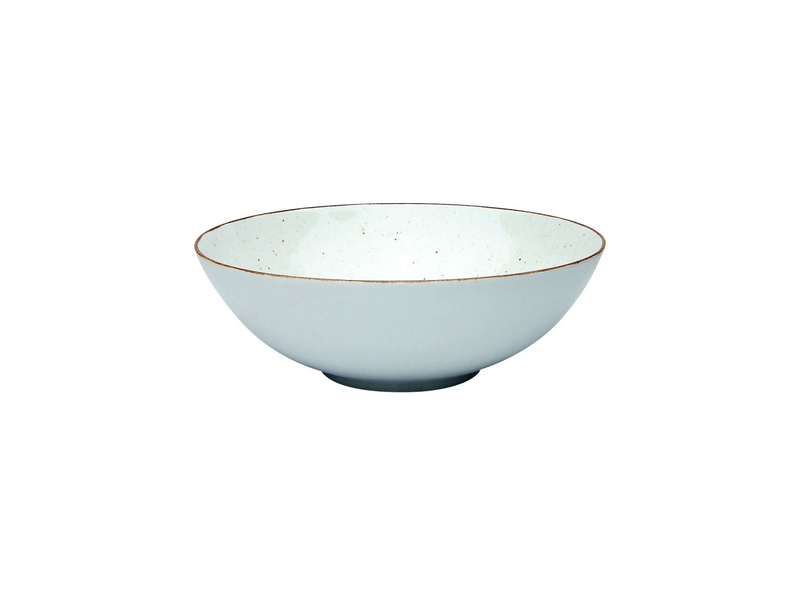 CreaTable Salatschüssel Vintage Nature in Farbe Weiß glänzend