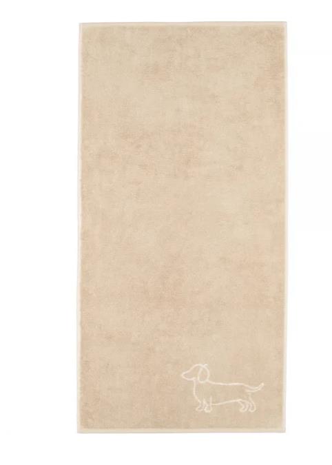 Cawö Handtuch 50x100 cm WE LOVE DOG in 33 natur/beige Cawö Handtuch 50x100 cm WE LOVE DOG in 33 natur/beige