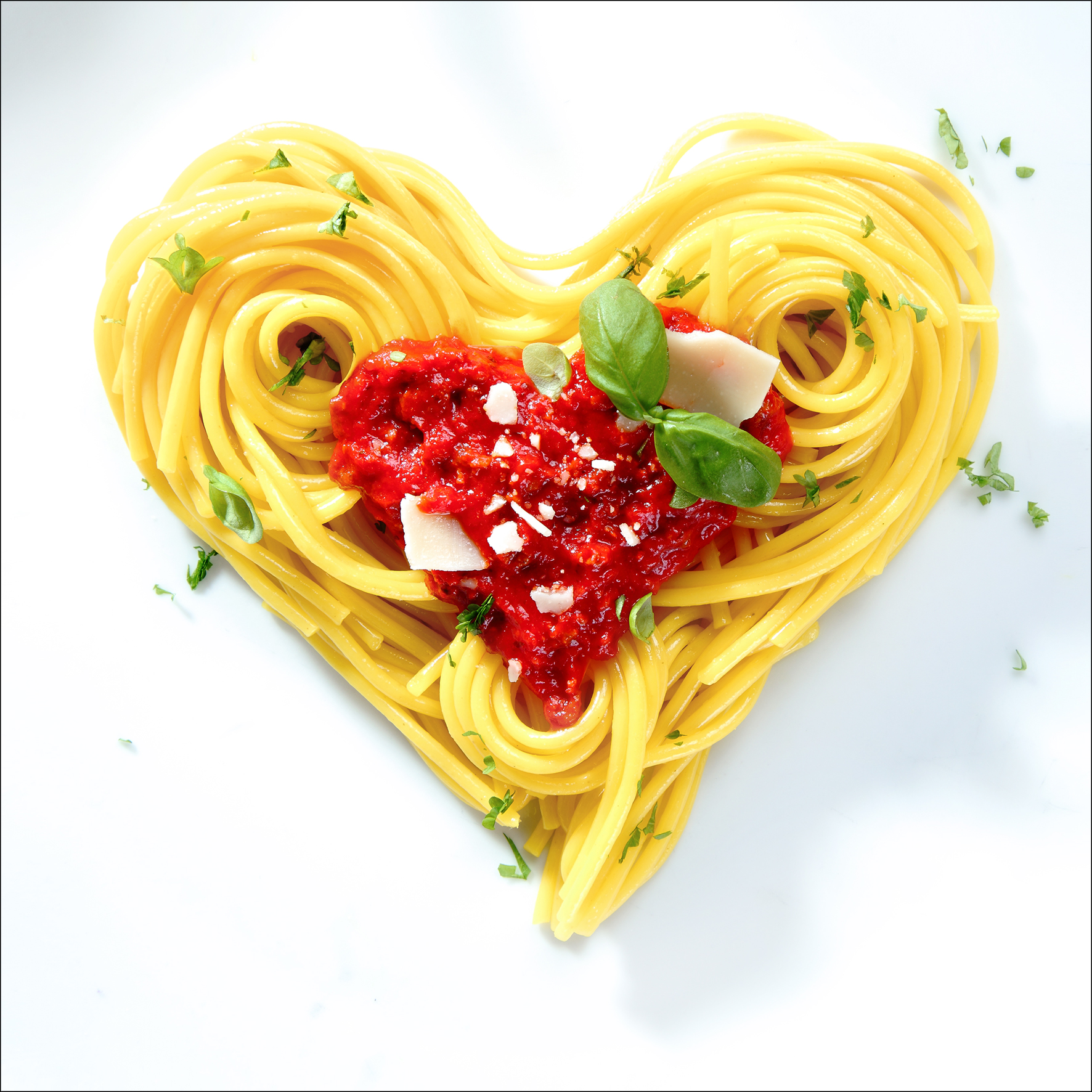 PRO ART Glas-Art 20x20cm Pasta Variation I