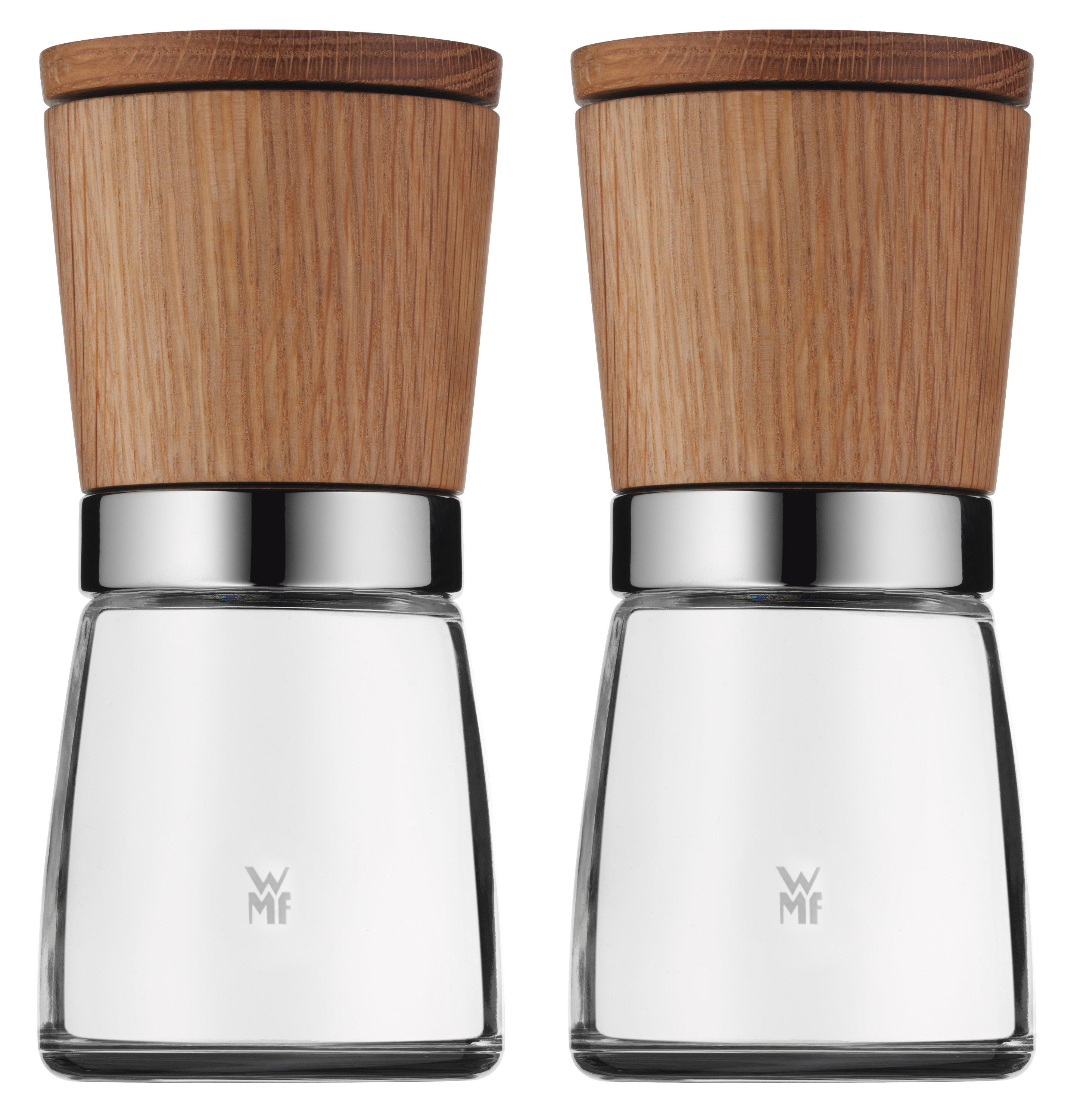 WMF Nature Gewürzmühlen-Set, 2-teilig in braun WMF Nature Gewürzmühlen-Set, 2-teilig in braun