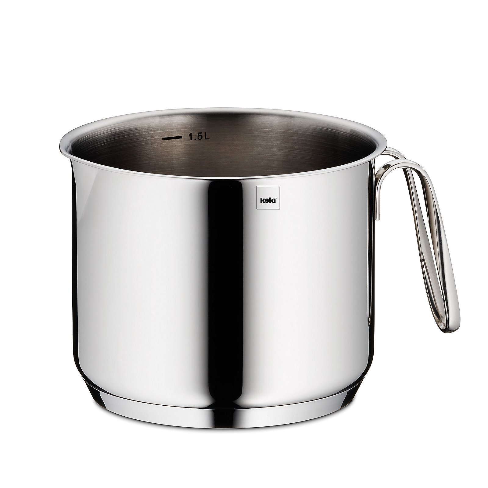 Keck & Lang Milchtopf in Silber Glänzend