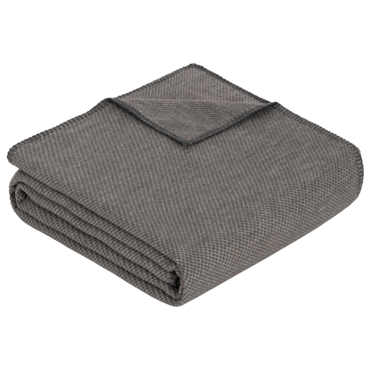 Uni Struktur Decke Charlotte CHARLOTTE in Grau Ibena Uni-Struktur-Decke CHARLOTTE 140x200cm in Farbe grau