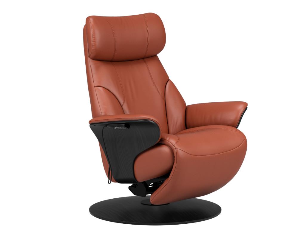 Stressless Sessel ADAM ca. B86 H116 T87 cm in Leder Paloma 07 dark henna